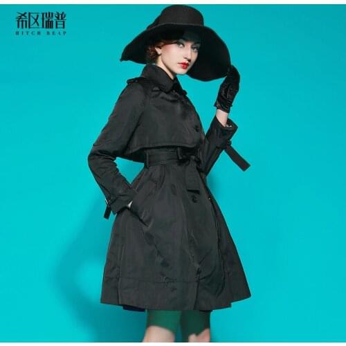HITCH REAP Women's Insulated Trench Coats
