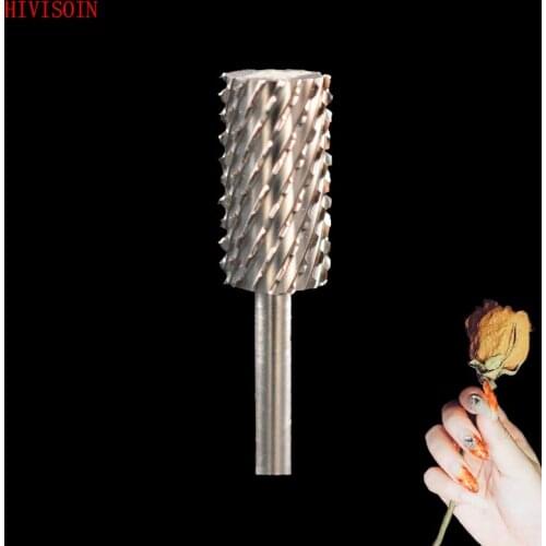 HIVISOIN -5PCS- Carbide nail grinding head-Large Barrel Bit - 60010020 - XXC
