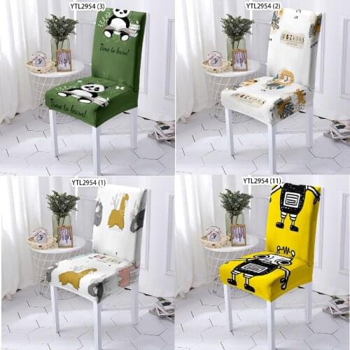 Cartoon anime office chairs Chair cover Dining chairs chair cover Chairs for kitchen Computer armchair car seat cover chairs