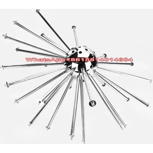 Dandelion crystal fountain nozzle,SPA pool spray head,stainless steel gun bullet rain nozzle,universal nozzle,pool landscape