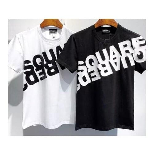 2020 New Summer street women/menT-shirt casual short-sleeved mens T-shirt fashion cotton DT537