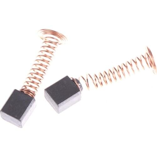 2pcs New 6.3x4.8x8.4mm Carbon Brushes Repairing Parts for Rotary Tool