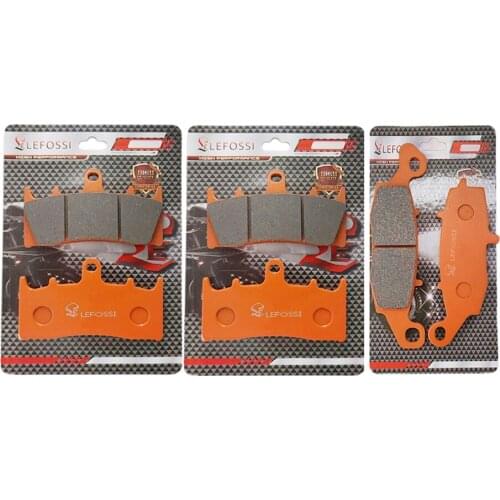 Motorcycle Front Rear Brake Pads For Suzuki M1600 2004 Carbon Fiber High Quality