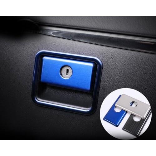 2pcs for PATROL Y62 Copilot Storage box switch decorate frame