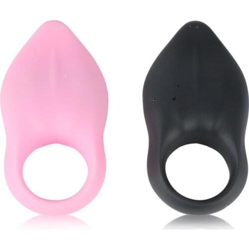 Vibrating Penis Ring for Couples Male Delay Premature Ejaculation Vibrator Rechargeable Clit Stimulator Massage Sex Toys for Men