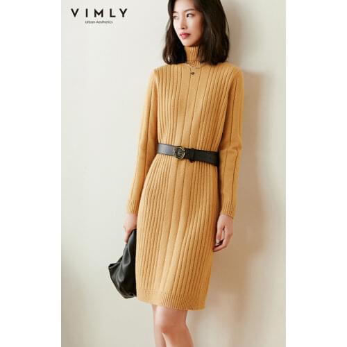 Vimly Fashionable Knitted Dresses