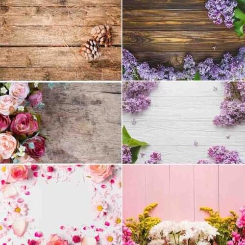 Vinyl Custom Photography Backdrops Prop Wooden Planks Theme Photography Background #0003
