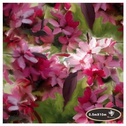 High quality classic floral printing hydrographics film water transfer printing film 50cm*10m aqua print HFF010