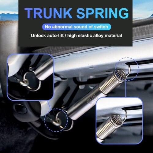 1pc Adjustable Automatic Lifting Trunk Lid Metal Spring Parts Tool Auto Metal Device Car Trunk Lid Remote-controlled Open Lifter