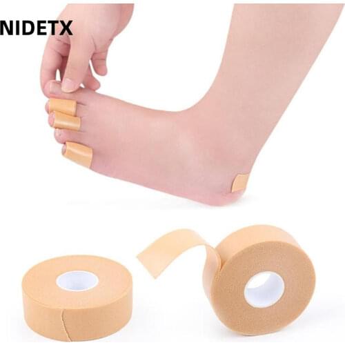 2Rolls Heel Sticker Foot Care Anti-wear Waterproof High Heels Adhesive Tape Women Half Yard Pad Foot Massage Pain Stress Relief