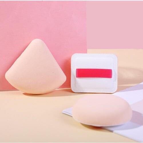 3/5/7pcs Marshmallow Foundation Puff Powder Compact Sponge Dry And Wet Use Easy Makeup Sponge Foundation Air Cushion Puff