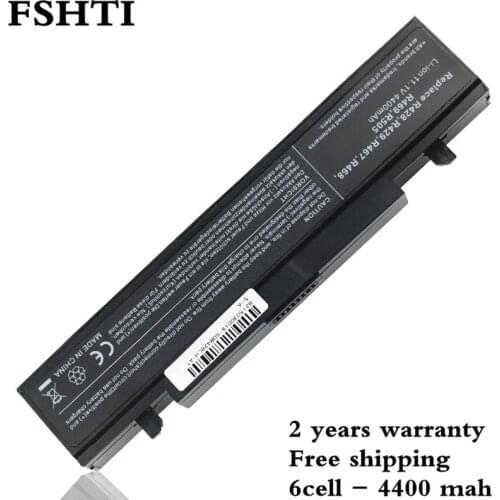 4400mAh 6 Cell Laptop Battery for SAMSUNG AA-PB9NC6B AA-PB9NS6B 1588-3366 AA-PB9NC6W AA-PB9NC6W/E R428 R429 R430 R467 R528 R530