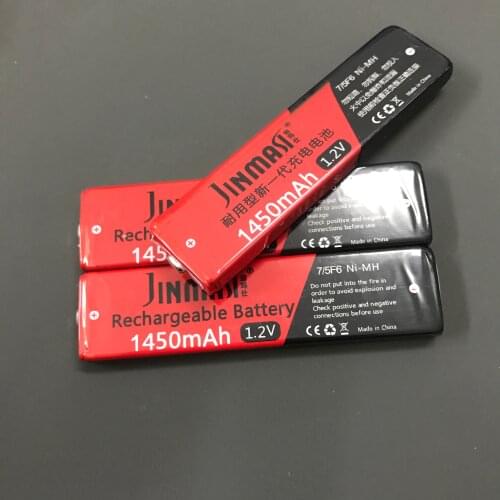 7/5F6 67F6 14500mAh battery 1.2V ni-mh 7/5 F6 cell for panasonic sony MD CD cassette player