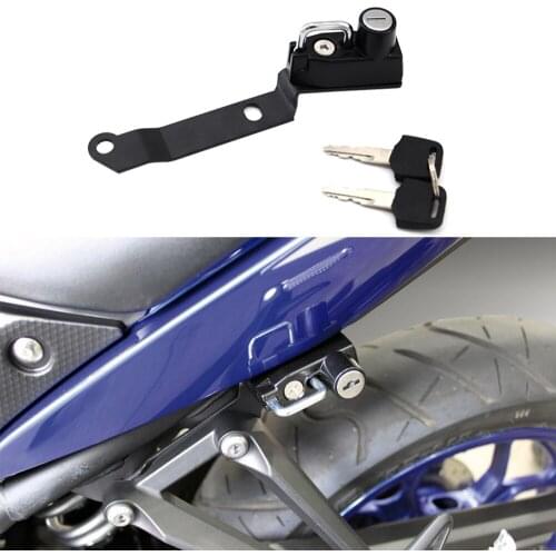 Motorcycle Helmet Lock Anti-Theft For Yamaha YZF-R25 YZF-R3 MT-25 MT-03