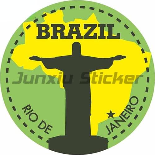 Classic Christ Statue Cool Car Decal Bumper Window Vinyl Car Sticker Waterproof Decoration Protector Decal Kk13*13cm