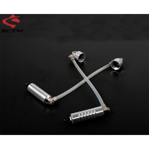 CNC Metal Shock Absorption Hydraulic Abdominal Cavity (Fit 6mm/ 8mm Shock) for 1/5 HPI ROFUN BAHA KM ROVAN BAJA 5B 5T 5SC PARTS