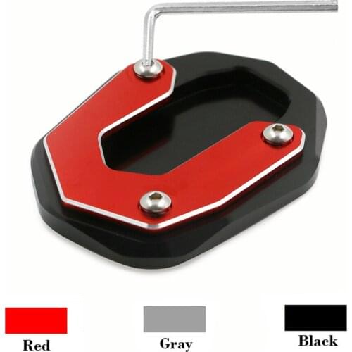 For Ducati Scrambler 800 Scrambler800 2015-2018 Motorcycle CNC Enlarge Foot Side Stand Pad Kickstand Extension Support Plate