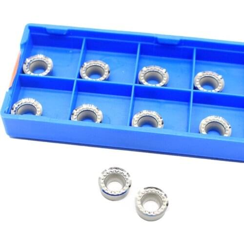 RPGT10T3 MO AK H01 Aluminum cutter blade Insert Cutting Tool turning tool CNC Tools AL +TIN Alloy wood face milling