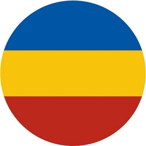 S52019# 13/15/17CM Personality PVC Decal Cossack Waterproof Car Sticker on Motorcycle Laptop Decorative Accessories