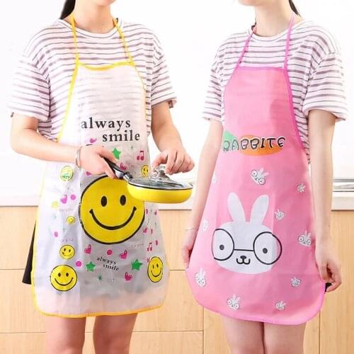 Kitchen Apron Printing Children Apron Cartoon Apron Bib Cooking Baking Restaurant Accessories Household Cleaning Tools 50*70cm