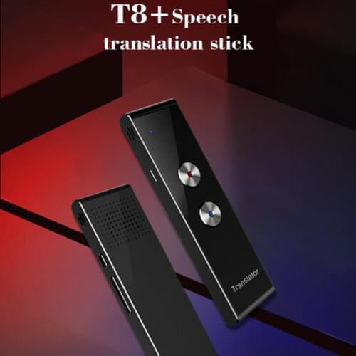 2021 New 8+ Smart Voice Speech Translator Two-Way Real Time 45+ Multi-Language Translation For Learning Travelling Business Meet