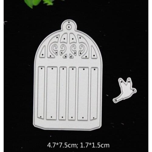 Bird Cage Metal Cutting Dies Stencils for DIY Scrapbooking/photo album Decorative Embossing DIY Paper Cards