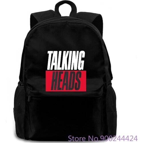 Talking Heads Rock Band Legend Logo Loose for Men Cool High Quality backpack
