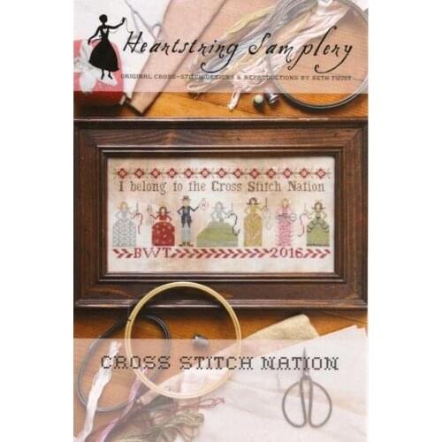 Customized Needlepoint Embroidered Family Large Counted Cross Stitch Kits with 100% Cotton Floss & Free Shipping for Wall Decor