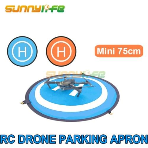 D75cm Drone Parking Apron Mini Landing Pad for DJI FPV/Mavic AIR 2 Mini/ 2/ Pro SPARK Phantom 3 4 PRO V2.0 Inspire 1 Helipad