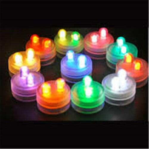 Factory supply Box of 100 Submersible Floralyte II with 2 Super bright LED Lights