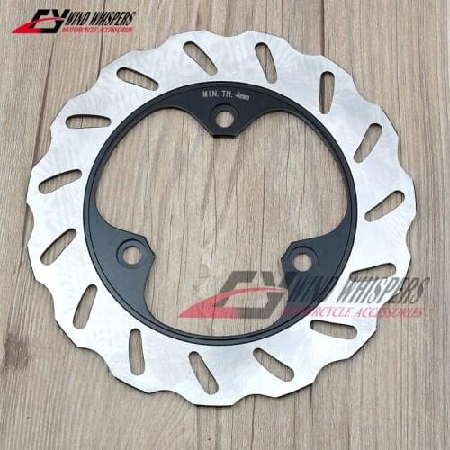 Motorcycle Modified flower Rear brake disc Rotor Fits For Honda CBR250 (MC19) VT250 SPADA 250 NSR250 P3 P4 NSR 250