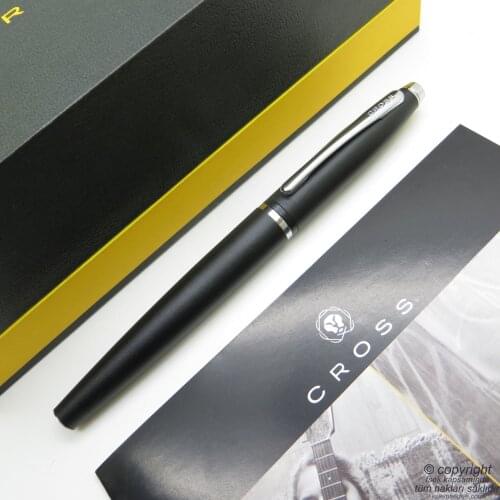 Cross Calais Matte Black Roller Pen | İsme Special Pen