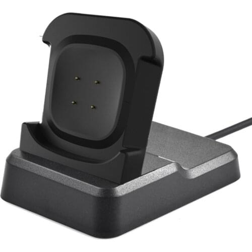 Smart Watch Dock Charger For Fitbit Versa 3 Fitbit Sense USB Charging Adapter Base Smartwatch Replacement Accessories