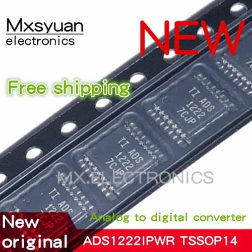 10PCS/LOT FreeShipping ADS1222 ADS1222IPW ADS1222IPWR TSSOP14 New original
