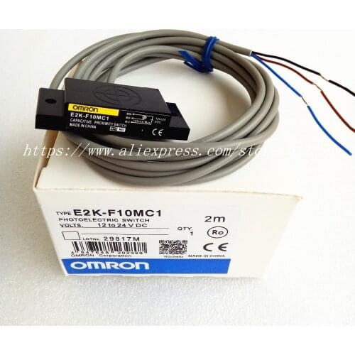 5PCS E2K-F10MC1 New OMRON Capacitive Proximity Switch Sensor Warranty For One Year