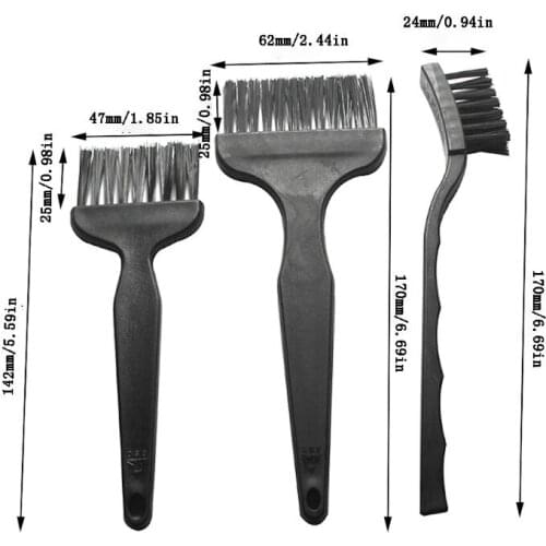 8Pcs/set Anti Static Brush ESD Safe Cleaning Brushes for Mobile Phone Table PCB 85WD