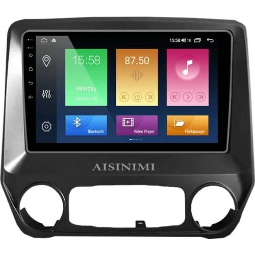AISINIMI Android 10 Car Dvd Player navigation For Chevrolet Sierra 2014-2018 car radio Car Audio Gps Multimedia Stereo Monitor