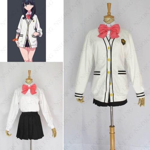 Anime SSSS.GRIDMAN Takarada Rikka Cosplay Costume custom made