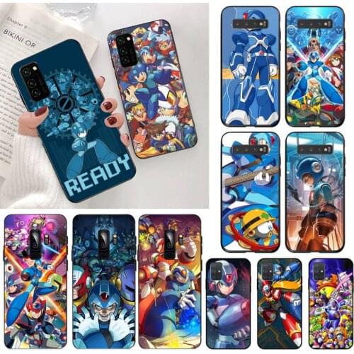 Megaman Mega Man X Rockman ZX Advent Phone Case for Samsung S20 plus Ultra S6 S7 edge S8 S9 plus S10 5G lite 2020