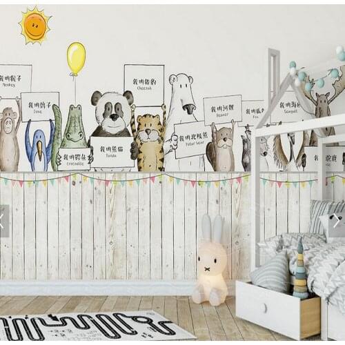 European Carton Kids' Bedroom Wall Mural Photo Wallpaper TV Sofa Background Wall Decor Large Murals Luxury Wall Paper Rolls 3d