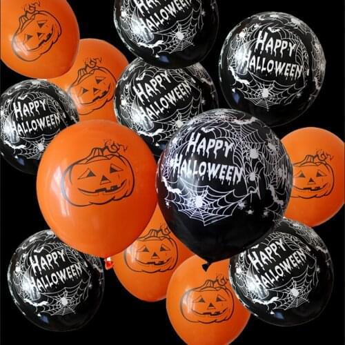 Hot sale! 50pcs 12 inch 2.8g Halloween decoration Party Balloon Thickening inflatables latex balloons Hot