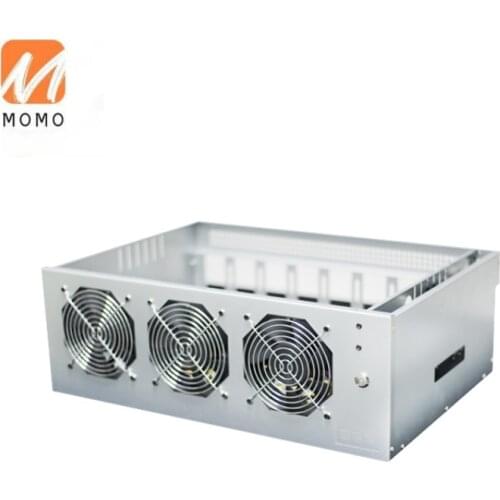2021 Top Selling Computer Case 4U Ethereum 6GPU 8GPU Mining Miner Machine Frame Rig Case