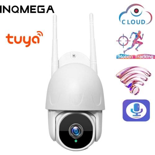 INQMEGA Tuya Wireless Camera 4MP Ip Camera WiFi Outdoor Camera Smart Home Surveillance Camera IP65 CCTV Vedio Security Camera