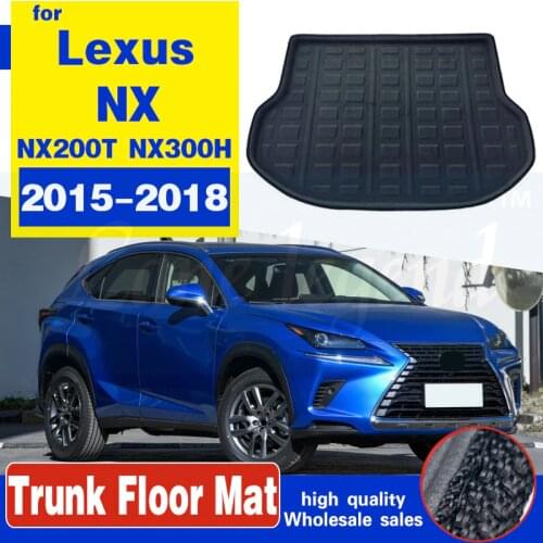 Rear Boot Liner Trunk Cargo Mat Tray Floor Carpet For Lexus NX NX200T NX300H NX300 2015 2016 2017 2018 Interior Mouldings Part