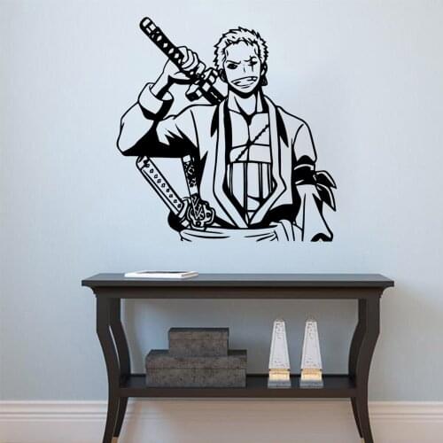 Creative ONE PIECE Wall Stickers Personalized Creative For Kids Rooms Diy Home Decoration Removable Decor Wall Decals