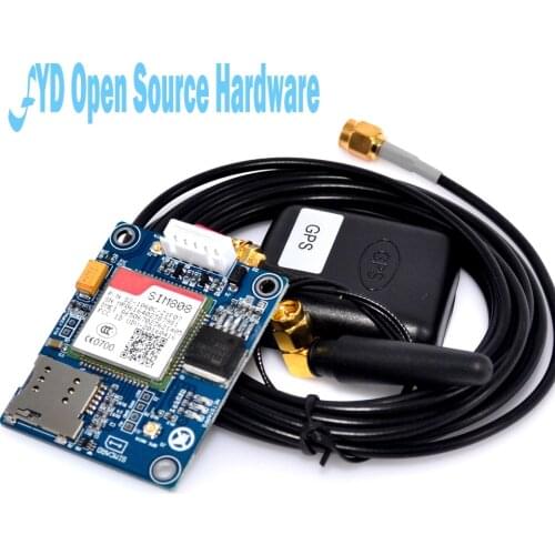 Mini type SIM808 instead of SIM908 module GSM GPRS GPS Development Board IPX SMA with GPS Antenna for Raspberry Pi