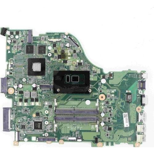 NB.GD811.006 NBGD811006 Laptop DDR4 Motherboard ZAAA DAZAAMB16E0 w/ i7-7500u CPU + 940MX V2G GPU for Acer E5-575G Laptops