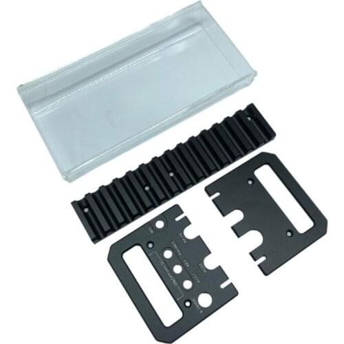 Metal Elecraft KX3 Portable Shortwave Radio Special Shield Kit External Radiator Left/right Side Panel with Handle