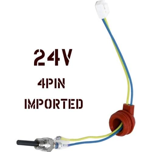 For Car Truck Bus Caravan Boat 88W-98W 4 Pin Heating Wire 12V/24V Ignition Plug Glow Plug Air Diesel Parking Heater