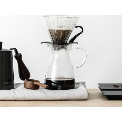 Pour-over Coffee Gift Box Dripping Household Coffee Gift Box Hand Punch 6-Piece Set tea set tea sets european english tea set